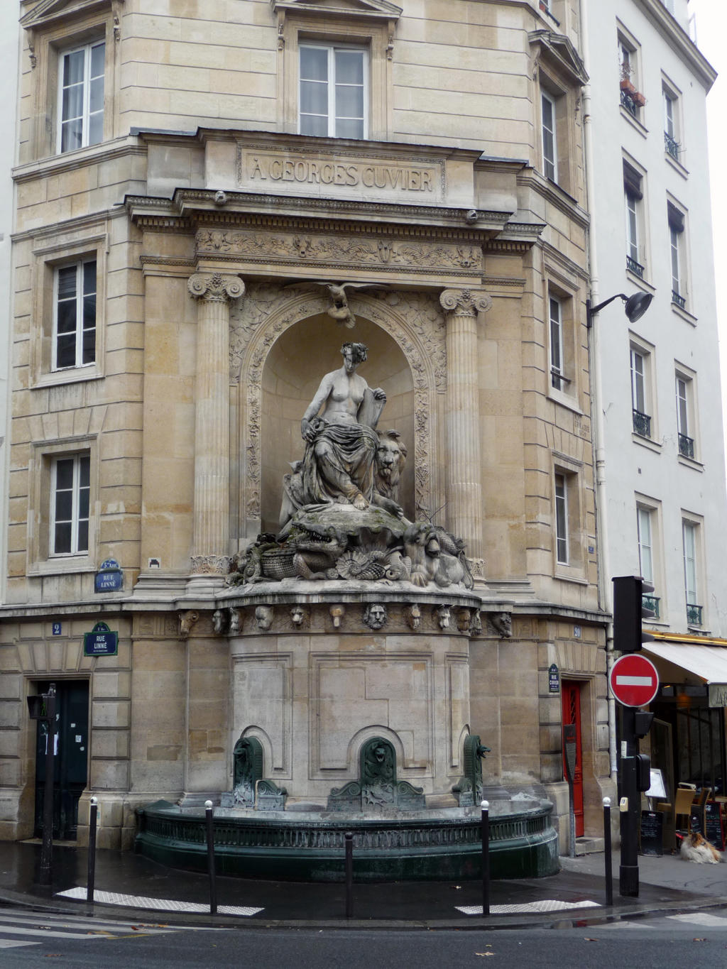 Explore Fontaine cuvier in Paris, France