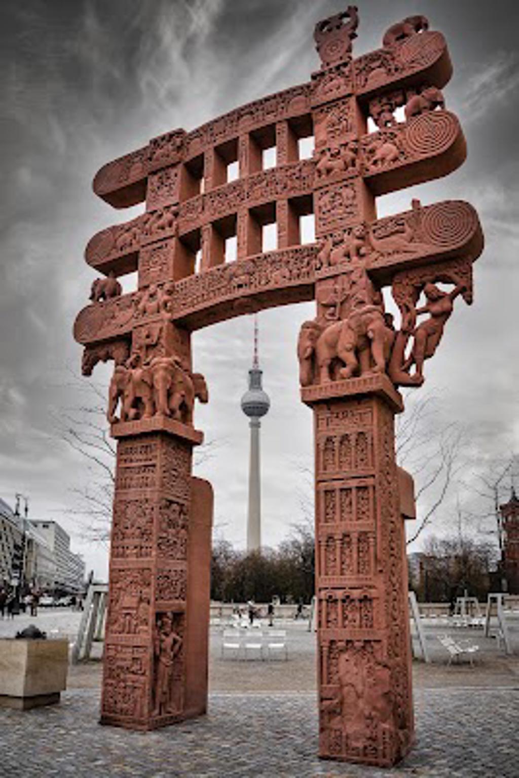 Explore Sanchi-Tor in Berlin, Germany