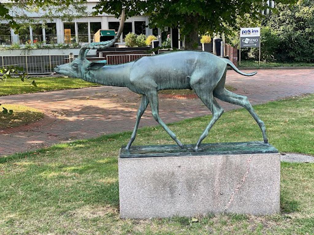 Schreitende antilope - Must-see in Lübeck, Germany